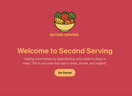 Image of Auraria Hackathon Full-Stack Project: Second Serving